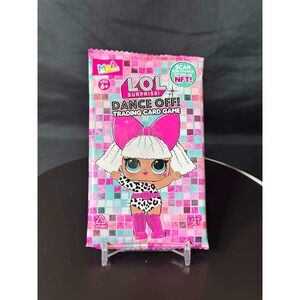 LOL Surprise Dance Off Trading Card Game‎ Booster Pack 8 Cards 3 Tokens MGA NFT